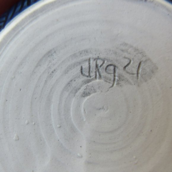 Handmade Sea Blue Fish Coaster or Trinket Dish - Picture 3 of 4